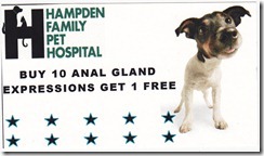 Frequent anal expression card