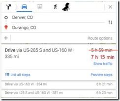 Google maps composite